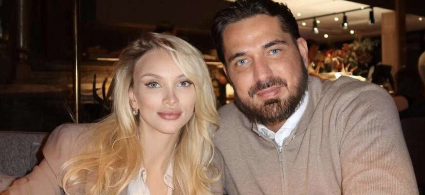 Курбан Омаров с женой Валерией