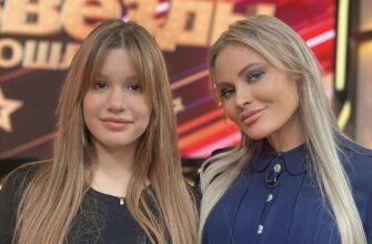 ДАНА БОРИСОВА С ДОЧЕРЬЮ ПОЛИНОЙ