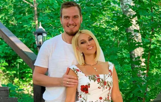 Лера Кудрявцева с мужем Игорем