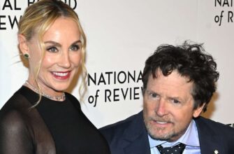 Майкл Джей Фокс с Трэйси Поллан