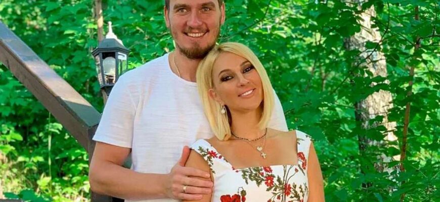 Лера Кудрявцева с мужем