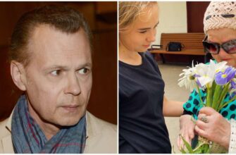 Мать покойного Левкина не сдержала слез после визита внучки