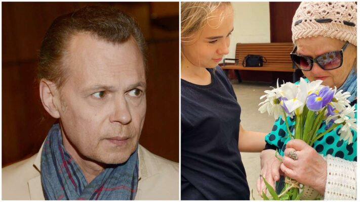 Мать покойного Левкина не сдержала слез после визита внучки
