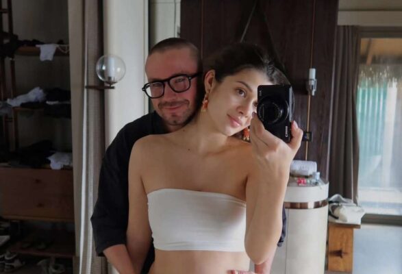 Александр Петров с женой Викторией