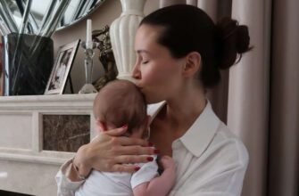 Анна Заворотнюк с сыном