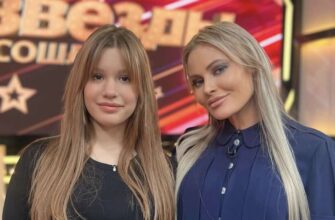ДАНА БОРИСОВА С ДОЧЕРЬЮ ПОЛИНОЙ