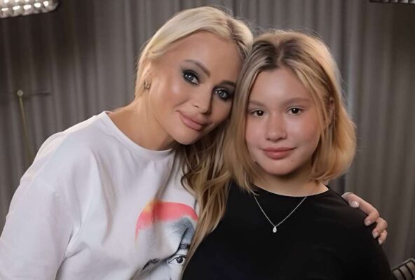 Дана Борисова с дочерью Полиной